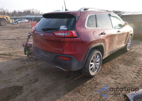 2017 Jeep Cherokee Limited 4X4 из США, поврежденный, VIN 1C4PJMDSXHW651966